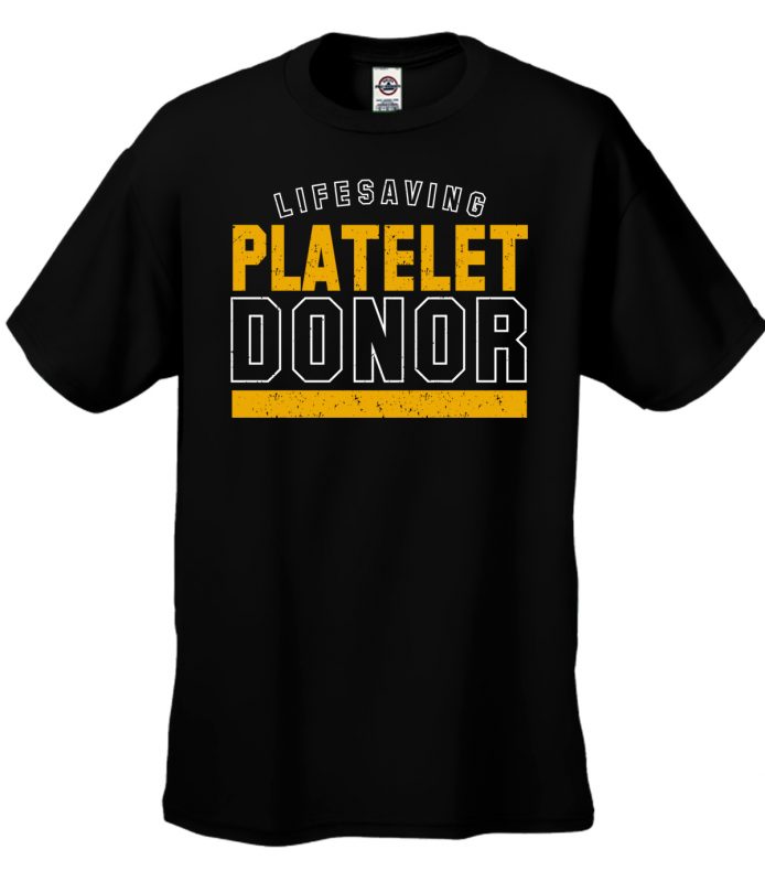 Lifesaving Platelet Donor Black