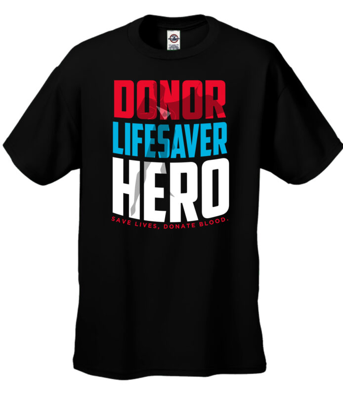 Donor Lifesaver Hero Black